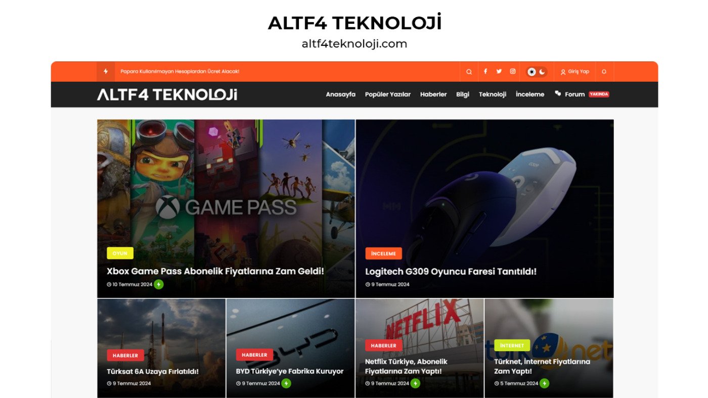 ALTF4 TEKNOLOJİ